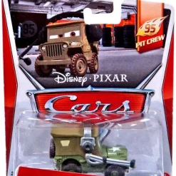 Best deal 💯 Disney / Pixar Cars Race Team Sarge with Headset Diecast Car #3 🤩